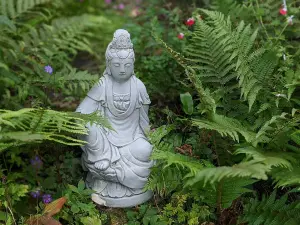 Traditional Kuan Yin (Guanyin) Buddha Statue