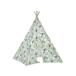 Bluey Kids Teepee Tent with Carry Bag