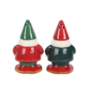 Something Different Gnome Salt and per Shakers Red/Green/White (One Size)