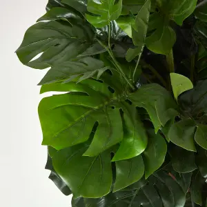 Homescapes Artificial Monstera Plant, 120 cm Tall