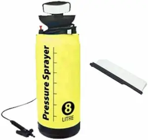 8L Car Pressure Sprayer Garden Washing Weed Killer Chemical Fence Cleaning