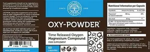 Oxy-Powder 60 Capsules - Natural Constipation Relief