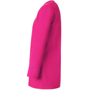 Long-Sleeved Top - basic wear for men - pink L