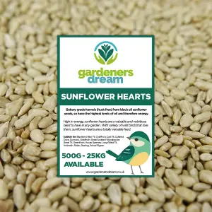 Sunflower Hearts Wild Bird Food (10kg)