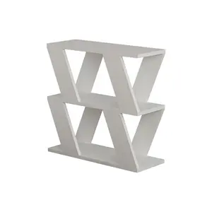 Adriana Side Table Modern Compact Design for Living Room & Bedroom White