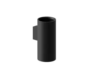 Cosmic Wall Hanging Toilet Brush Holder Matte Black Architect