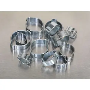 Sealey O-Clip Double Ear Assortment 140pc Zinc Plated AB044DE