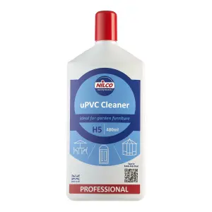 Nilco SVTN500UPVCSR H5 uPVC Cleaner 500ml Paste Cleanser Garden Furniture x 12