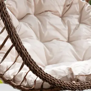 Risborough Swing Egg Pod Chair - Cream