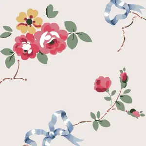 Cath Kidston Rose & Bows Glass Splashback (600x750mm)