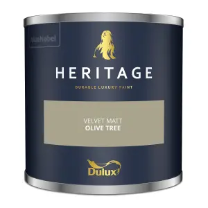 Dulux Trade Heritage Olive Tree Matt Wall paint, 125ml Tester pot