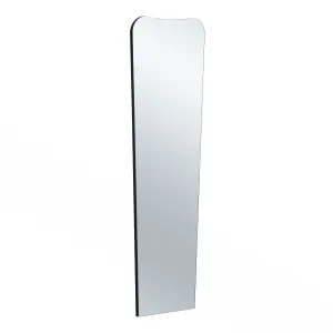 Irregular Frameless Black Full Length Mirror 148(h)x46cm(w)