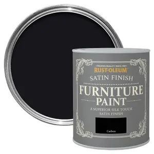 Rust-Oleum Carbon Satinwood Furniture paint, 750ml