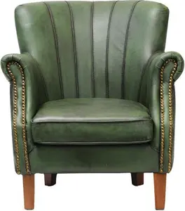 Lancaster Leather Chair Green