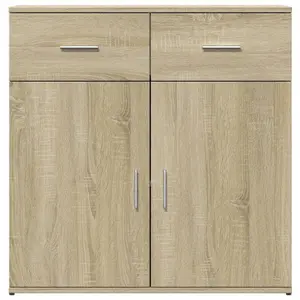 Oree 79cm Sideboard (Set of 2) Sonoma Oak