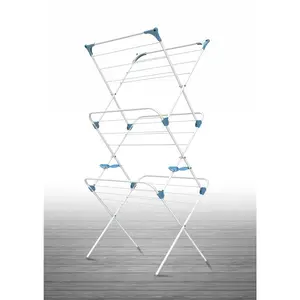 Steel Foldable Freestanding Drying Rack