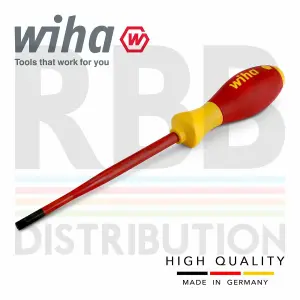 Wiha Torx Screwdriver T30H SlimFix Fit SoftFinish VDE Electrician Security 41146