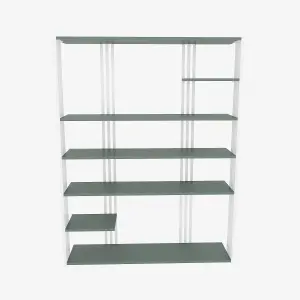 Decorotika Jeni Bookcase Shelving Unit Display Unit