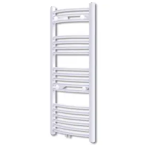 Bathroom Radiator Central Heating Towel Rail Curve 600 x 1160 mm