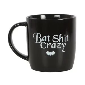 Something Different Bat Crazy Mug Black/White (One Size)