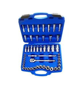 Toolzone 50Pc 3/8" mm & Af Socket Set