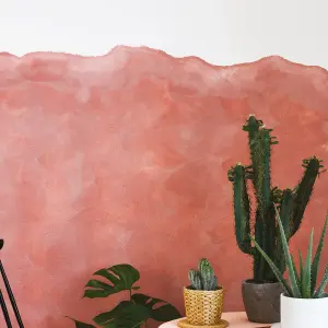 Rust-Oleum Red Limewash Effect Wall Paint - No.773 2.5L