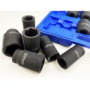 TOOLZONE 12PC 3/4" DEEP IMPACT SOCKETS