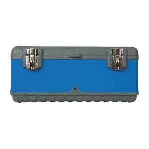 470 x 220 x 210mm Tough Toolbox Power Coated Steel Body Impact Resistant Case