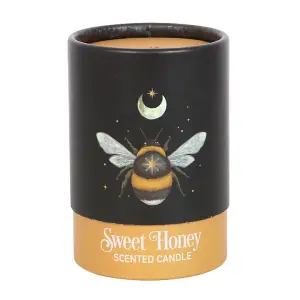 Sweet Honey Scented  Jar Candle - 25 Hour Burn Time