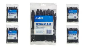 Harris Extra Edge Paint Brush Set Pack of 10 Brushes