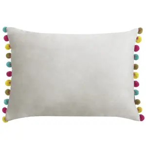 Paoletti Fiesta Velvet Feather Rich Cushion