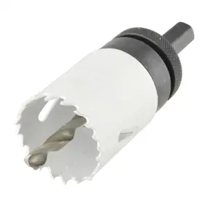 38mm HSS Hole Saw Holesaw Bi-Metal Blade Cutter Drill And Drill Adaptor Arbor