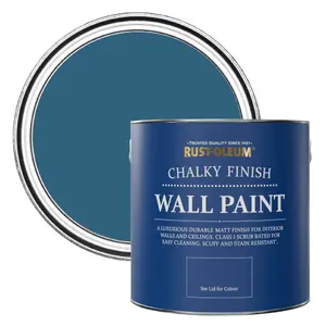 Rust-Oleum Cobalt Chalky Wall & Ceiling Paint 2.5L