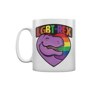 Grindstore LGBT-Rex Mug White/Purple (One Size)