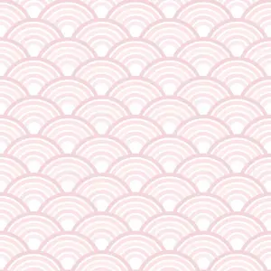 Rainbow Magic Wallpaper In Pink And White