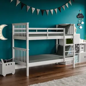 Muskoka Single (3') Standard Bunk Bed White