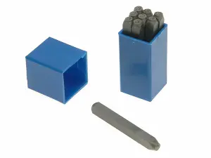 Priory 180- 6.0mm Set of Number Punches 1/4in