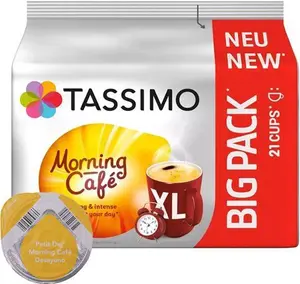 Morning Café XL - 21 Pods For Tassimo