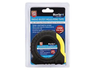 BlueSpot Tools Broad Buddy Pocket Tape 10m/33ft (Width 32mm)