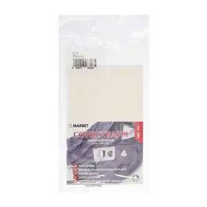 S/A REPAIR FABRIC - Repair Fabric: Self-Adhesive: 16 x 10cm: Cream - Marbet