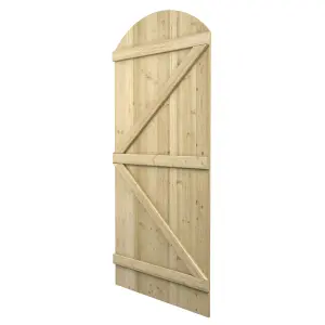 Rowlinson Tongue & Groove Arch Top Wooden Gate