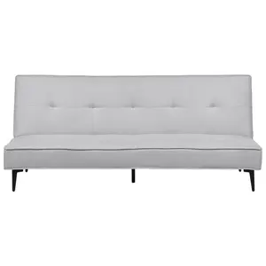 Beliani Modern Sofa Bed ESSVIK Light Grey