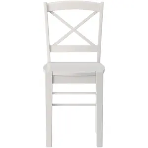 Mediouna Dining Chair (Set of 2) White