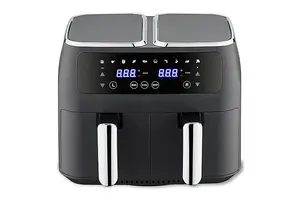 8L Digital Touch Screen Dual Basket Air Fryer