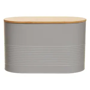 Maison by Premier Alton Grey Bread Bin