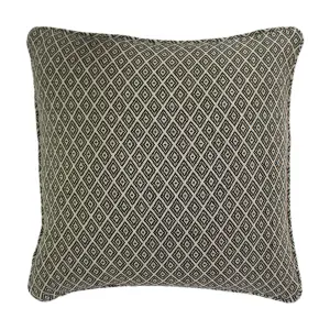 Paoletti Tangier Woven Feather Rich Cushion