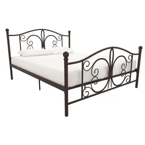 Kourtney Platform Bed Bronze / Kingsize (5')