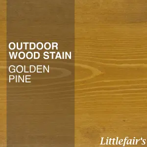 Littlefair's - Outdoor Wood Stain - Golden Pine - 25 LTR