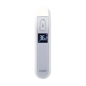 iHealth Infrared Digital Non-Touch Medical Grade Forehead Thermometer for Baby Children Adults