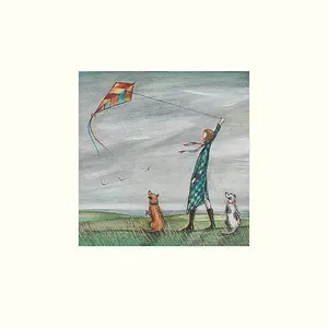 Joe Ramm Dancing In The Wind Print Multicoloured (30cm x 30cm)